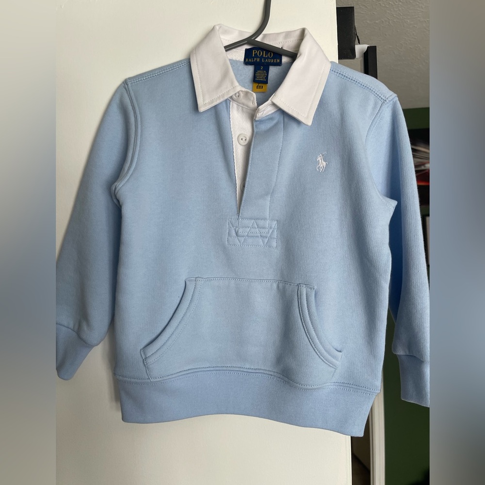 Polo by Ralph Lauren Kids Sky Blue Sweatshirt